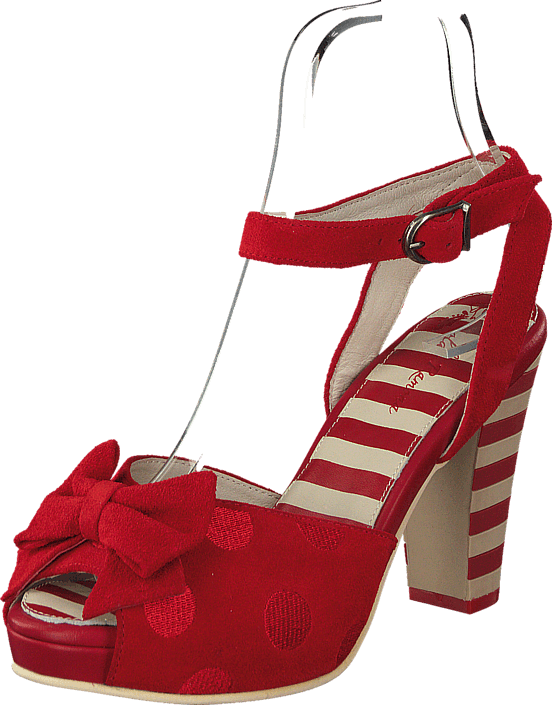 Lola Ramona - Angie P Red Suede