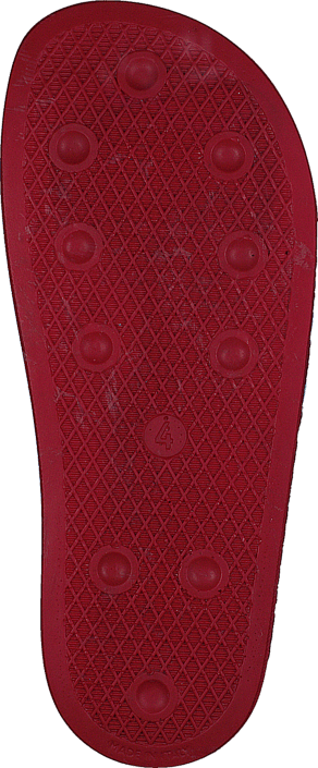 adidas Originals - Adilette Light Scarlet/White/Light Scar