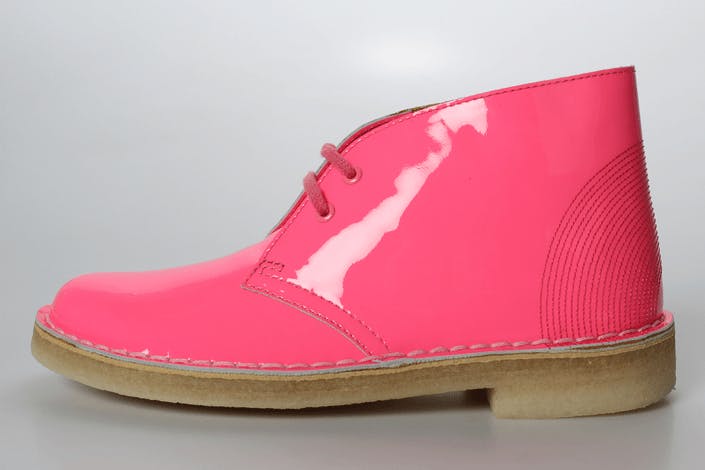 pink desert clarks
