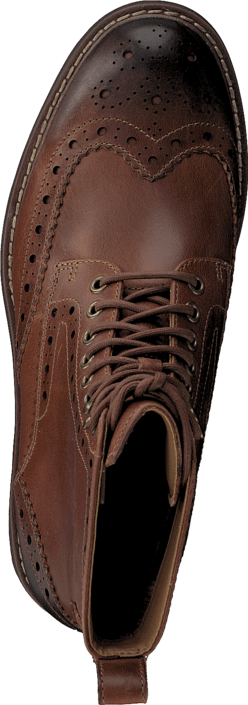 Clarks - Montacute Lord Dark Tan Lea