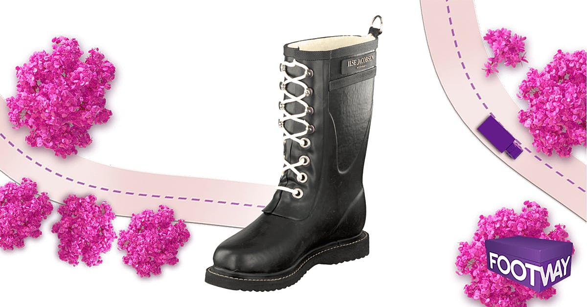 3/4 Rubber Boots Black - Bild 4