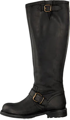 Billi Bi - 505 Black crazy horse/gold 902