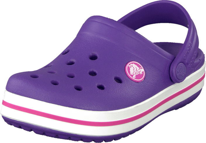 purple crocs kids