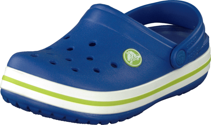 Crocs - Crocband Kids Cerulean Blue-Volt Green