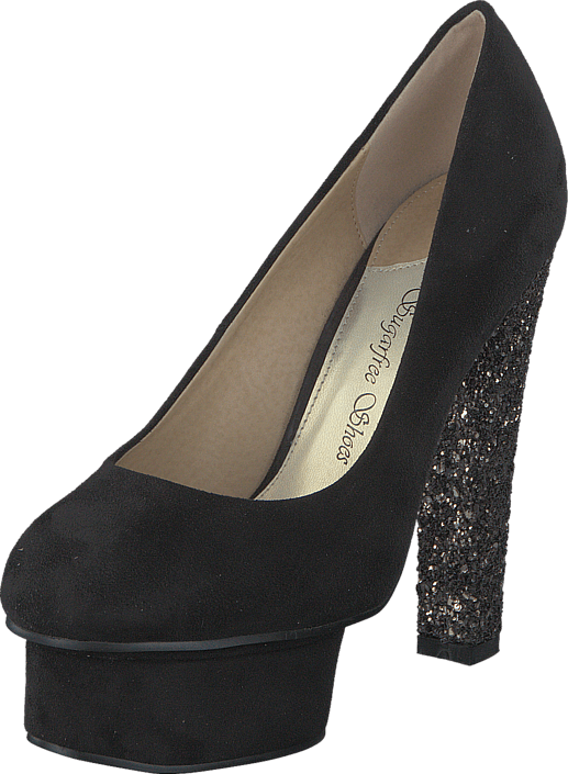 Sugarfree Shoes - Marica Black / Glitter