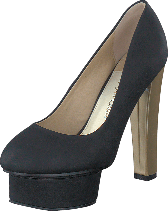 Sugarfree Shoes - Marica Black / Gold