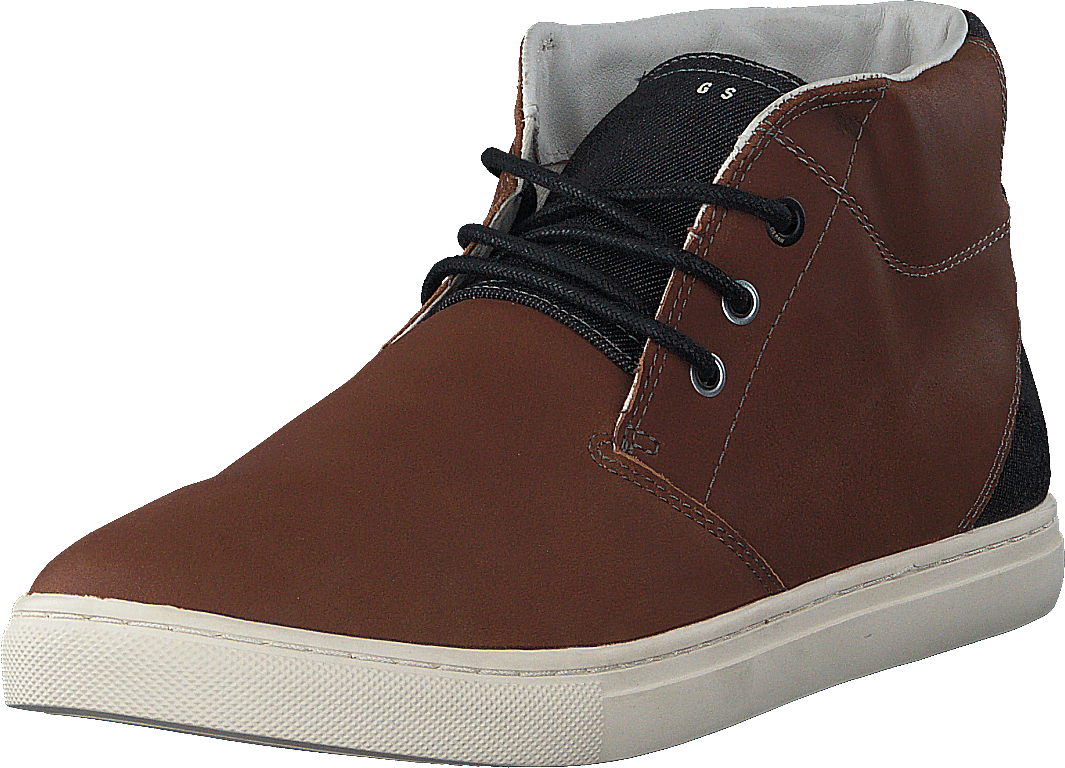 Augur II Teslar Brown Lthr w Denim