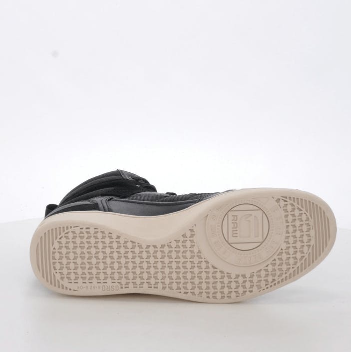 G-Star Raw - Core II Spectrum Hi Lthr Black Lthr & Textile w White