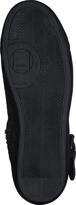 G-Star Raw - Rampart Prestige Rivet Black Lthr & Suede