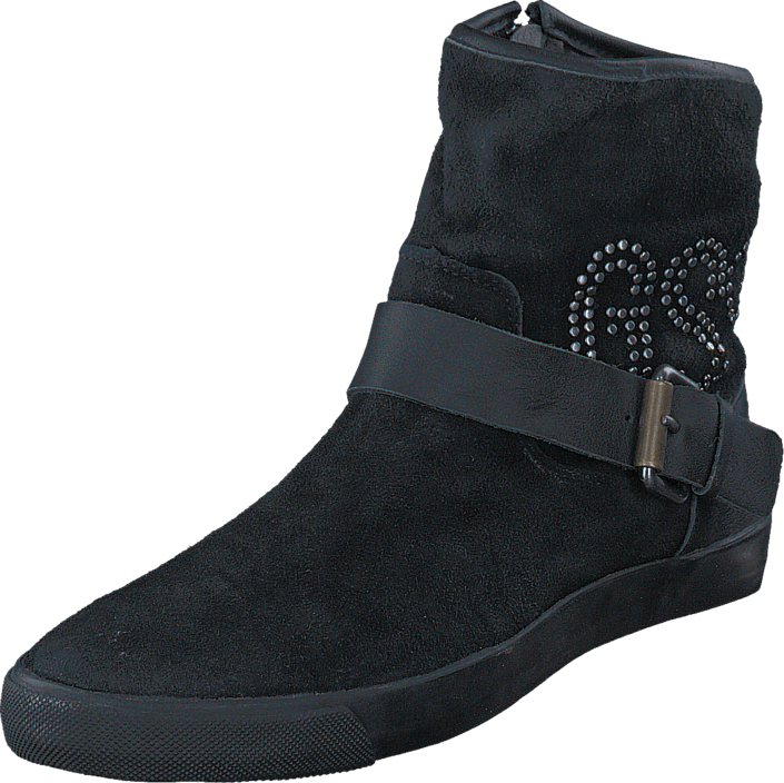 G-Star Raw - Rampart Prestige Rivet Black Lthr & Suede