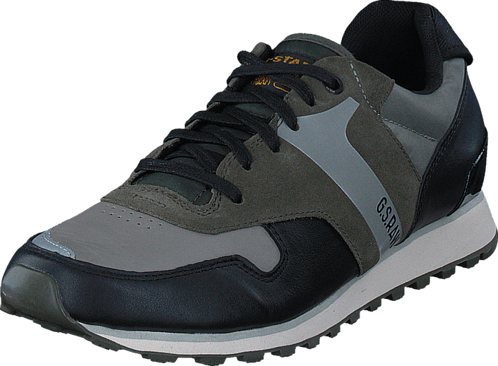 G-Star Raw - Track II Shift Combat Lthr & Suede w Black