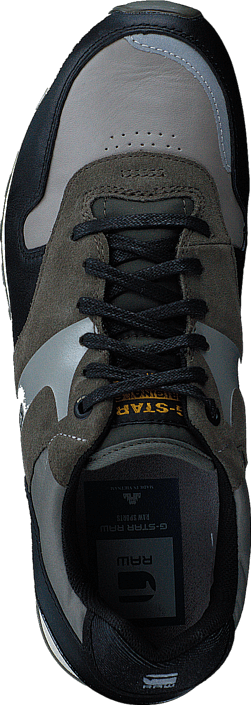 G-Star Raw - Track II Shift Combat Lthr & Suede w Black