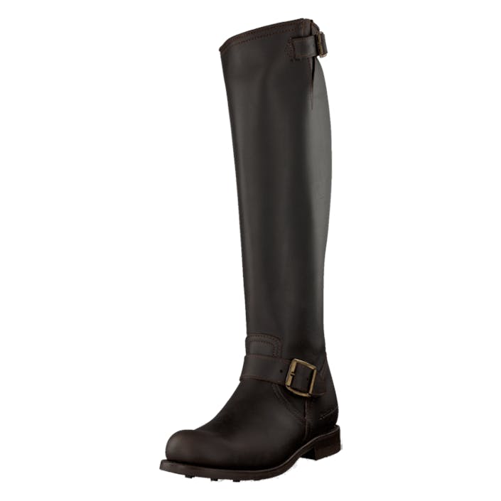 Engineer High 14 Old Crazy Testa, Female, Schoenen, Hoge laarzen en Laarsjes, Boots, Bruin, EU 42