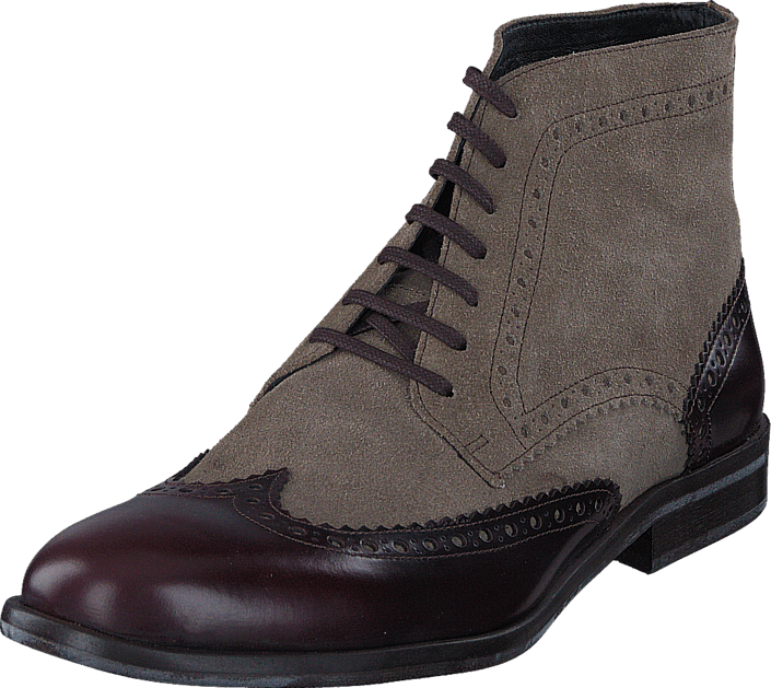 Mentor - Brogue Ankle Boot Bordeaux