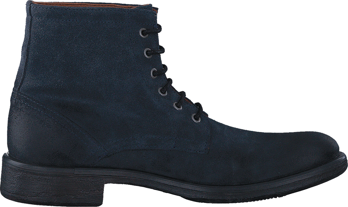 Military Boot Navy Suede