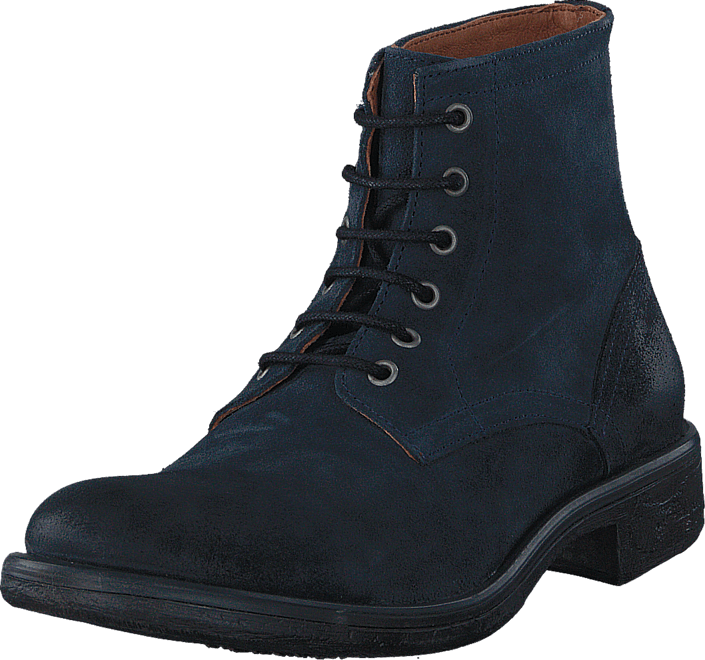 Mentor - Military Boot Navy Suede