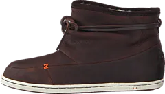 Hub Footwear - Queen Leather/Wool Dark Brown