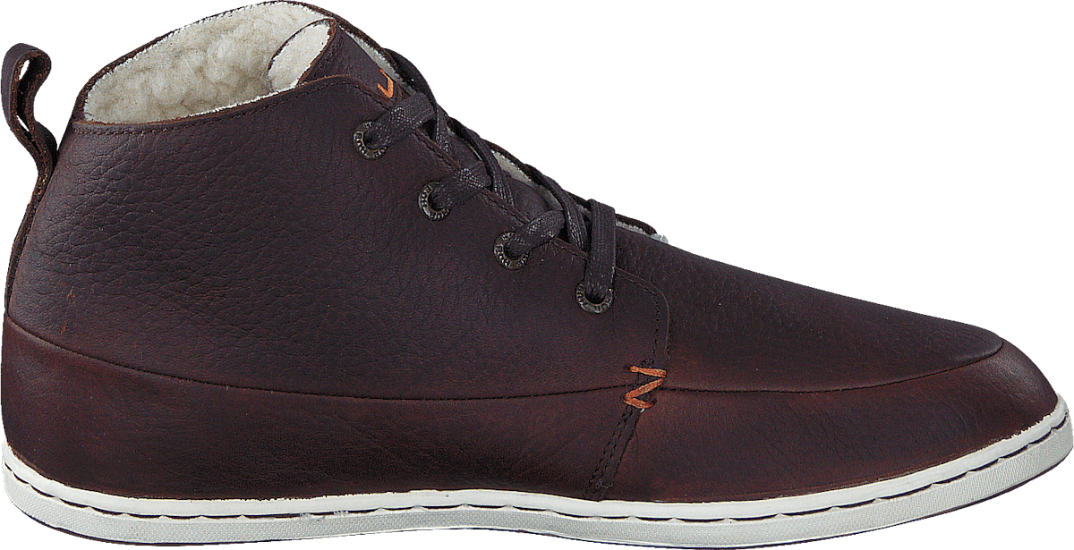 Subway Leather/Wool Dark Brown