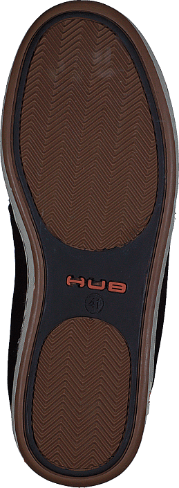 Hub Footwear - Subway Leather/Wool Dark Brown