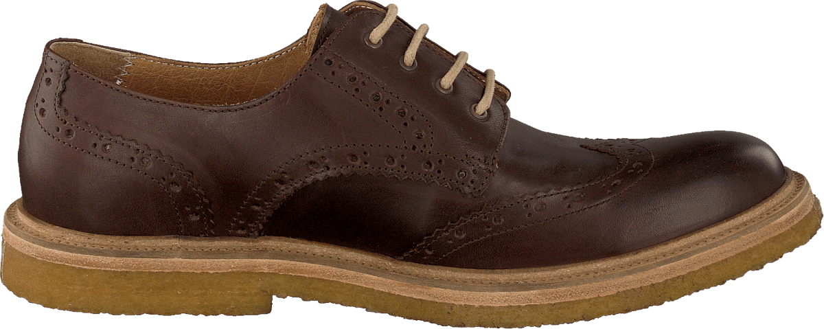 British Brogue Shoes Dark Earth