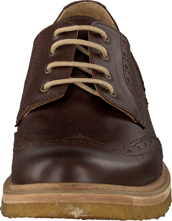 British Brogue Shoes Dark Earth