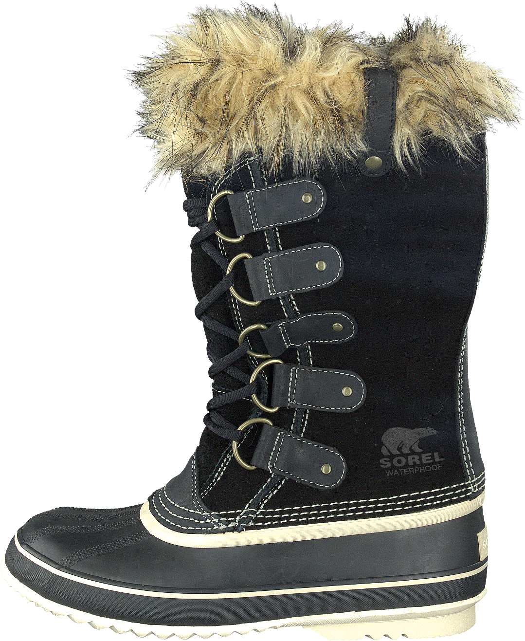 Joan Of Arctic NL1540-010 Black, Female, Buty, Kozaki i Niskie botki, Buty zimowe, Szary, EU 37,5