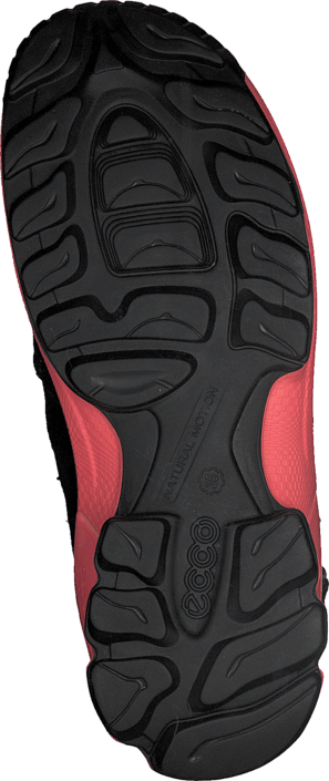 Ecco - BIOM HIKE KIDS BLACK/BLACK/POPPY