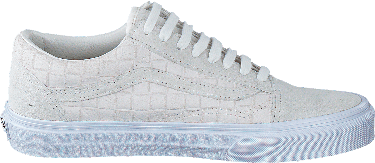 Old Skool (Suede Checkers) white