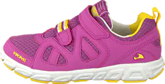 Viking - Riptide Velcro Dark Pink/Yellow