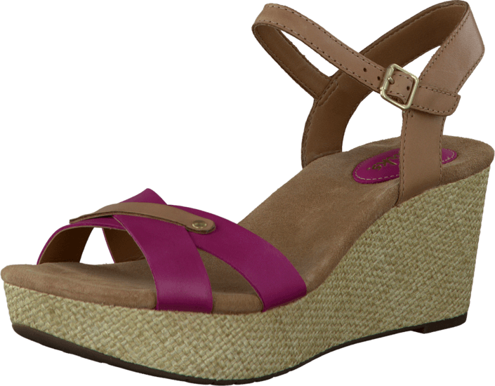 Clarks - Perfect Laugh Fuchsia Leather