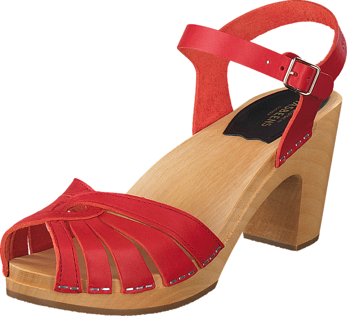 Fredrica Red/Natue sole | Footway