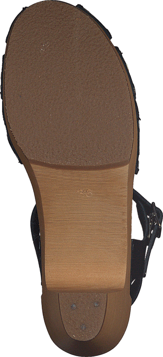 Swedish Hasbeens - Suzanne Black/Nature Sole