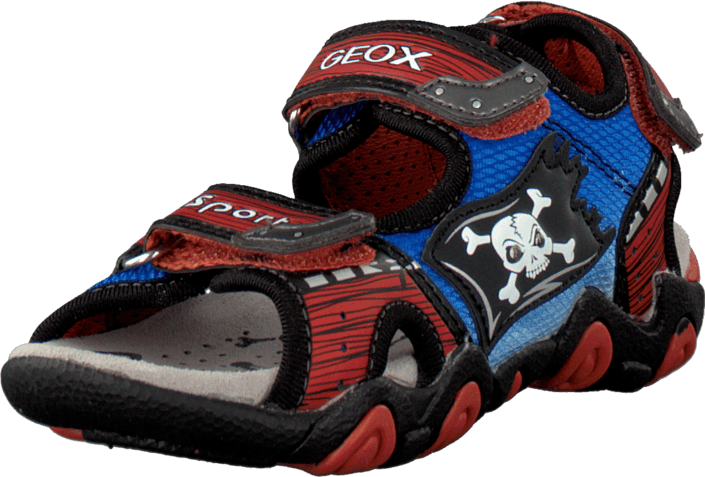 Geox - Jr Sandal Strike Dk Orange/Royal