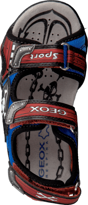 Geox - Jr Sandal Strike Dk Orange/Royal