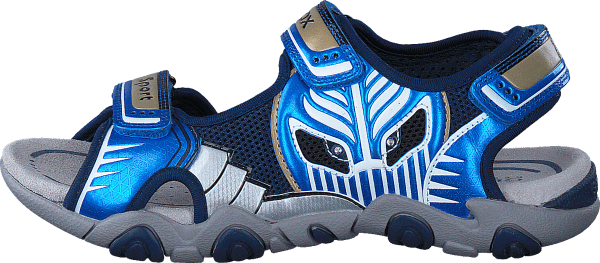 Jr Sandal Strike Navy/Lt Blue