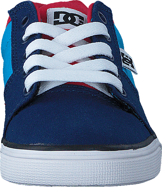 Kids Bristol Canvas Shoe Blue/Red