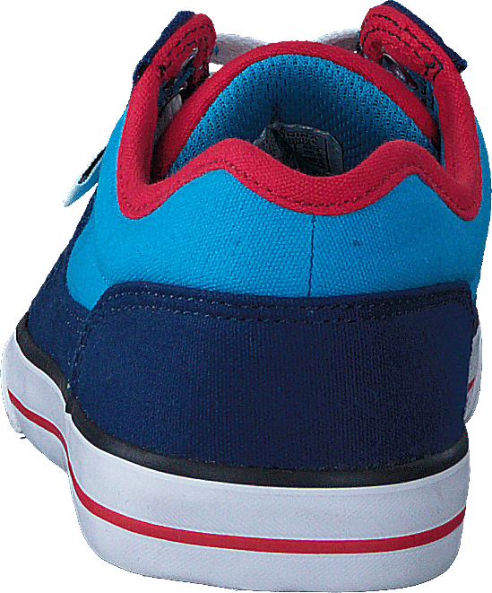 Kids Bristol Canvas Shoe Blue/Red