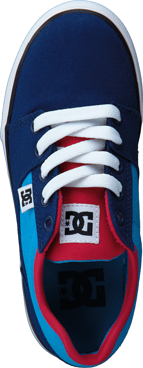 Kids Bristol Canvas Shoe Blue/Red