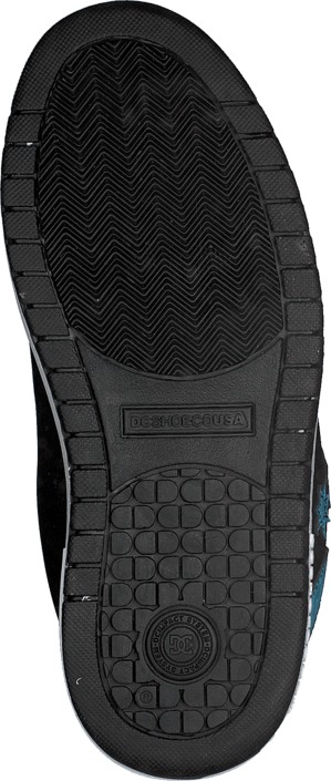DC Shoes - Kids Court Graffik Shoe Black/Ocean/White