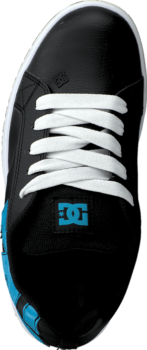 DC Shoes - Kids Court Graffik Shoe Black/Ocean/White
