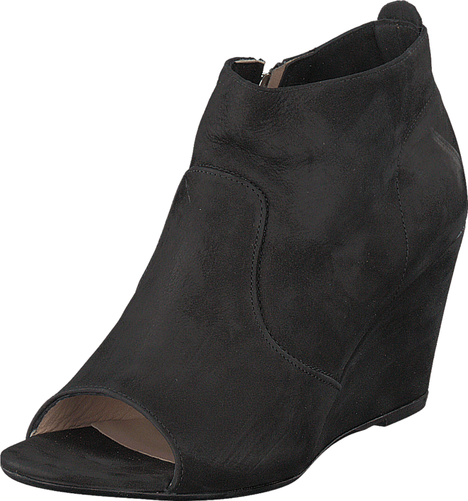 A Pair - 7608 Open Toe Black