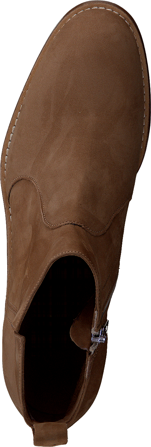 7611 Flat Bootie Light Brown