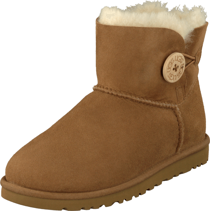 UGG - W Mini Bailey Button Chestnut