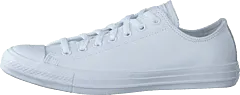 Converse - Chuck Taylor All Star Ox Leather White Monochrome
