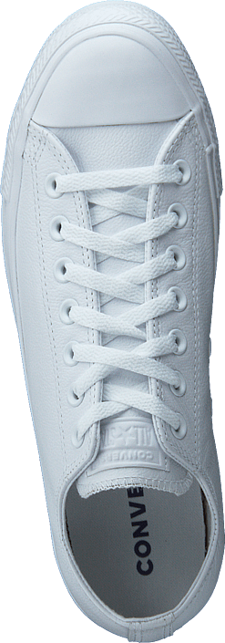 Converse - Chuck Taylor All Star Ox Leather White Monochrome