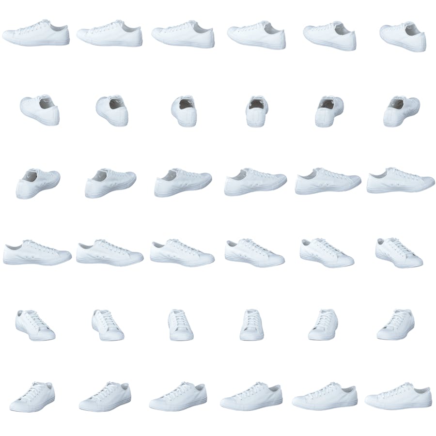 Chuck Taylor All Star Ox White Mono - Bild 8