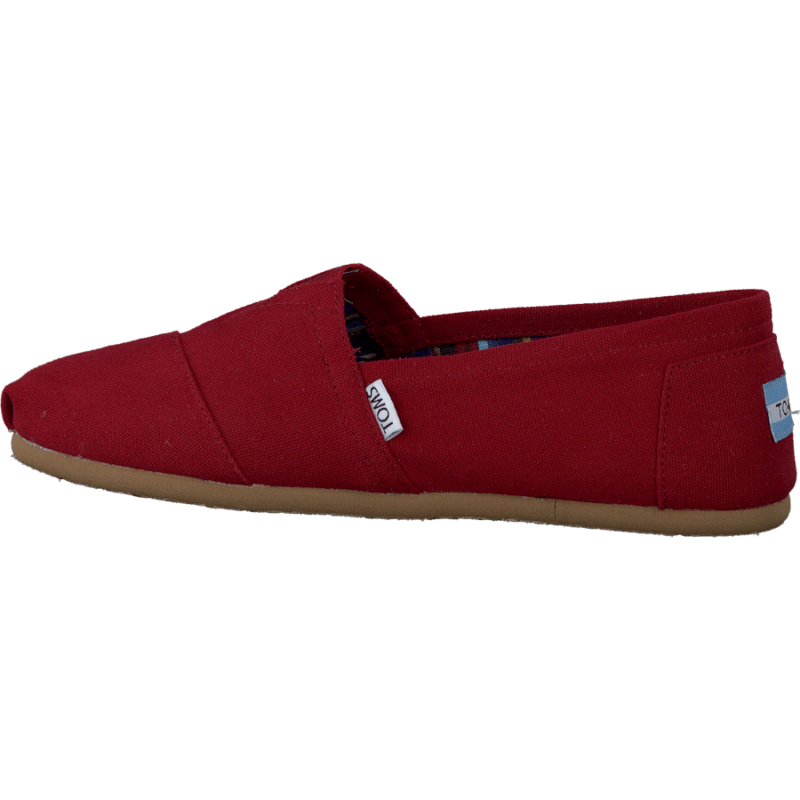 Men's Classics Red Canvas