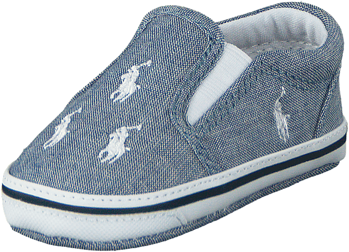 Ralph Lauren Junior - Bal Harbour Repeat Layette Light Blue Chambray