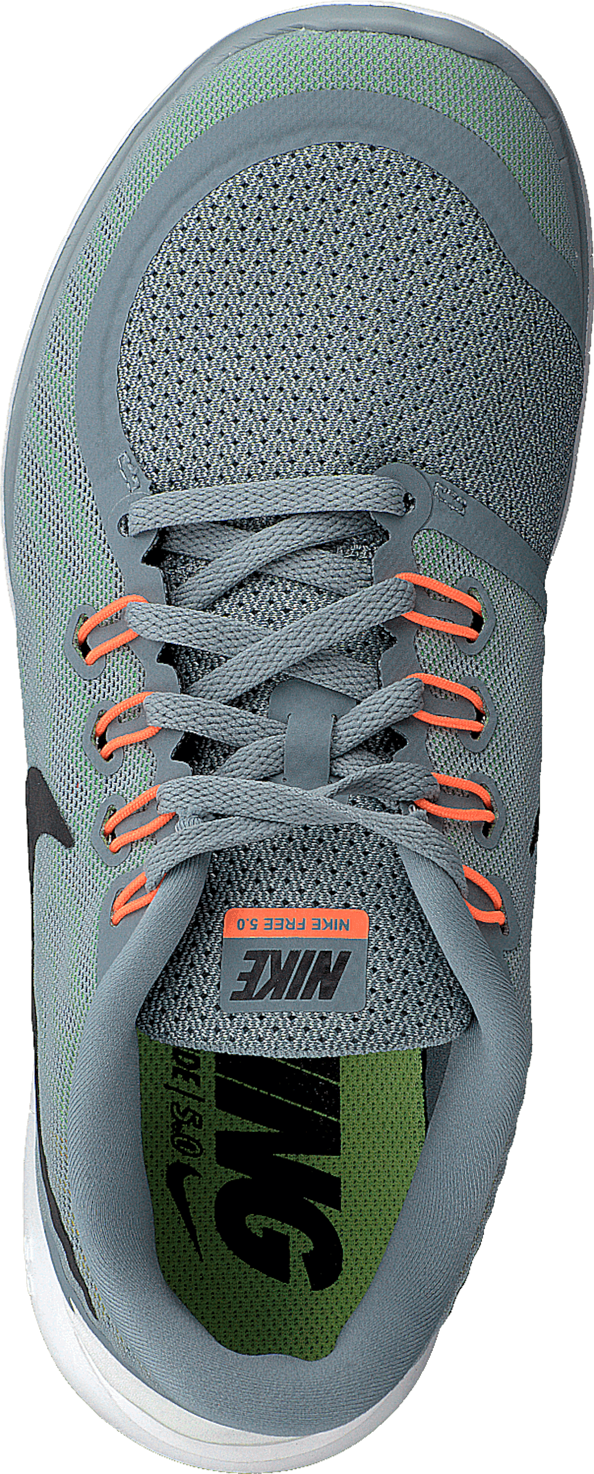 Nike Free 5.0 Dove Grey/Black Electricgrn