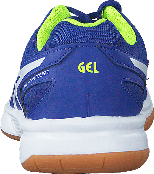 Gel Upcourt Gs Asics Blue/White/Safety Yellow